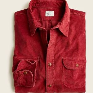 ‼️NWT🥰 JCREW Men’s XS Corduroy Shirt🔥